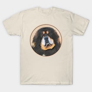 Tibetan Mastiff Painting - Cute Original Dog Art T-Shirt